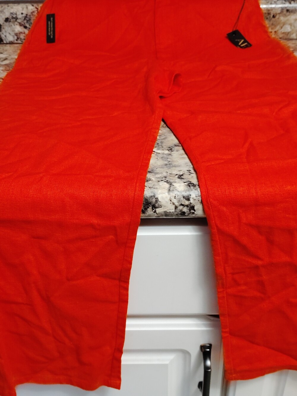 Nwt Women's XL AFRM Women's Red Chinos Pants Retail $98 - Picture 5 of 8